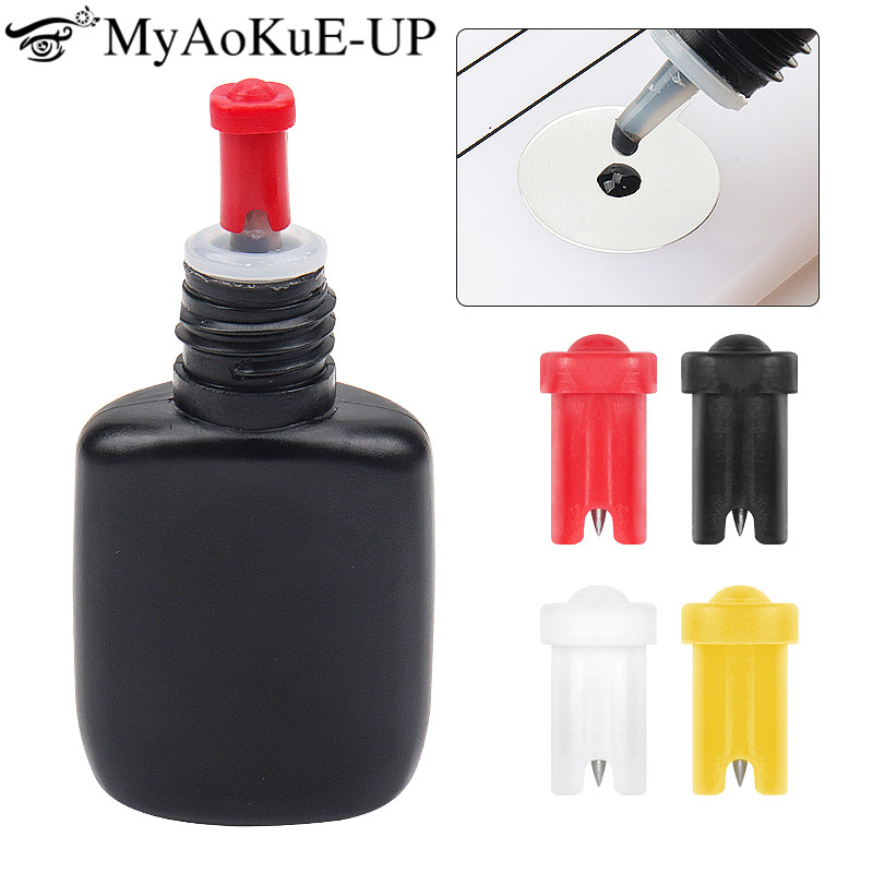 Eyelash Extension Double Lash - 100/50Pcs Eyelash Glue Bottle Blocking Needle