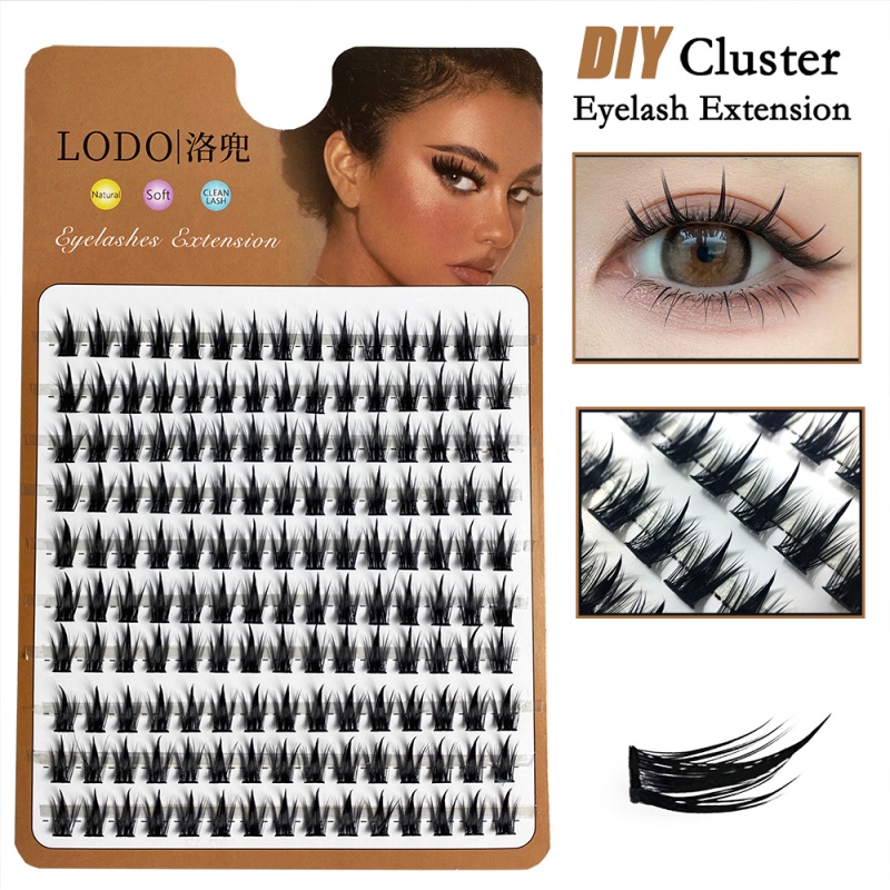Eyelash Extension Review - Russian Mink Eyelash Cluster 1 Box/160