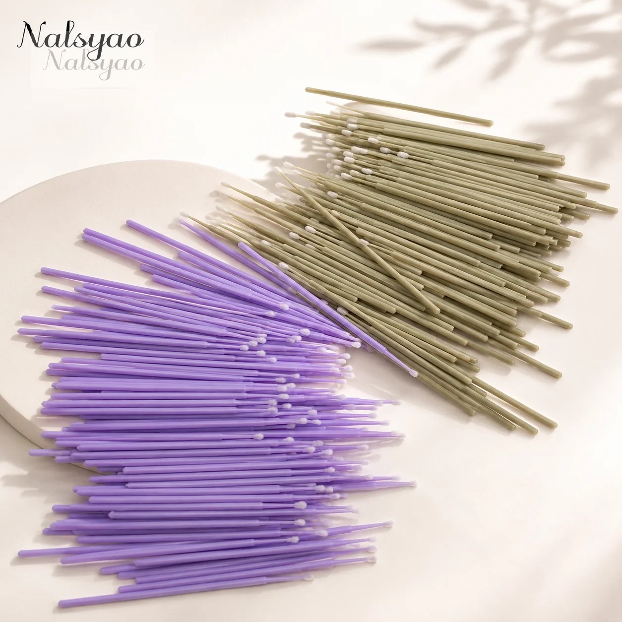 Eyelash Extension Remover - 500pcs Eyelash Extension Cleaning Swabs Lash