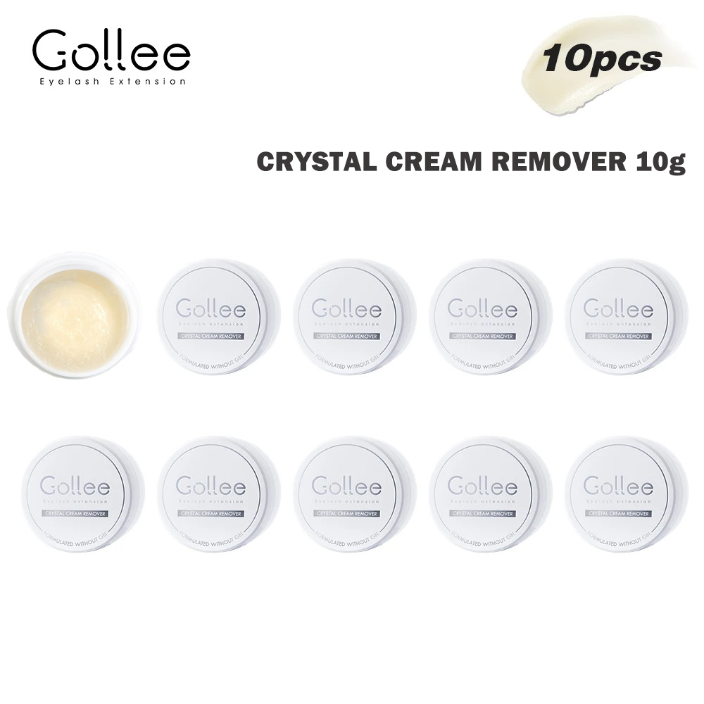Eyelash Extension Glue For Sensitive Eyes - Gollee 5/10 PCS Professional Eyelash Glue