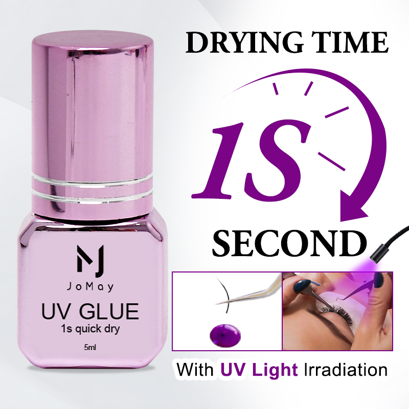 Eyelash Extension Glue For Sensitive Eyes - TPO-FREE 5ml UV Eyelash Extension Glue