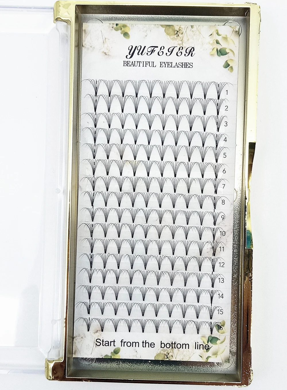 Eyelash Extension Review - HBZGTLAD 16 Lines Premade Volume Fans