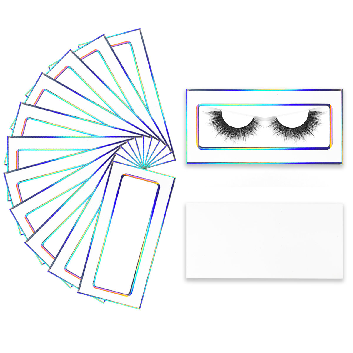 Lash Boxes Packaging 25mm Eyel - Eyelash Extension Logo 评论和价格