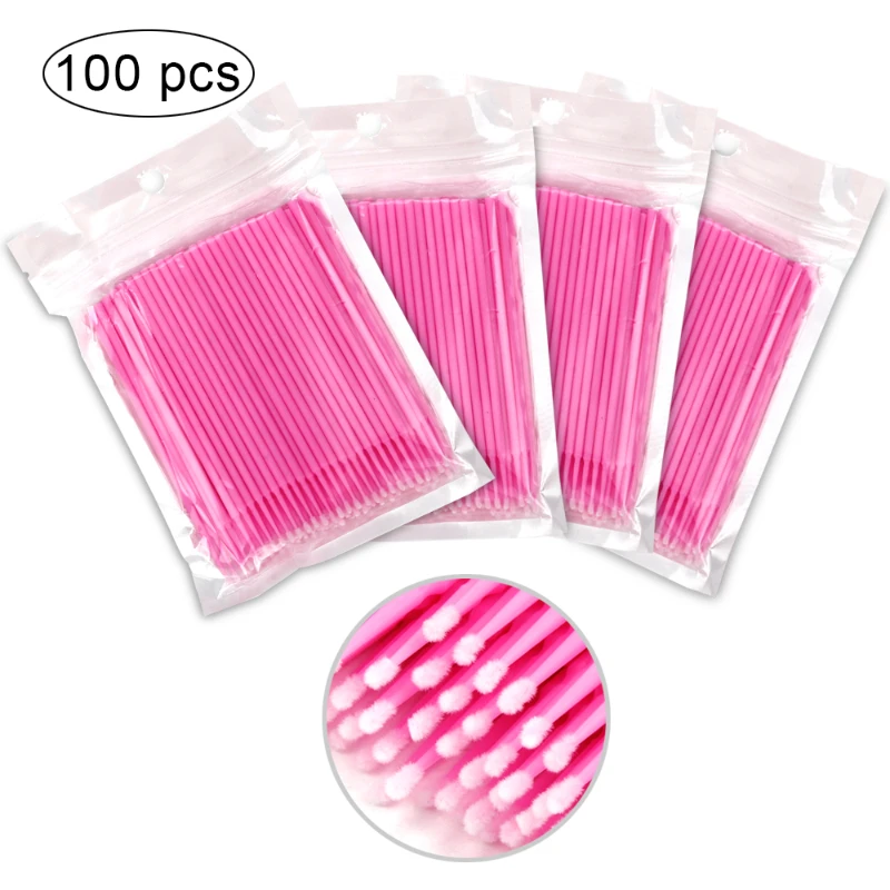 100Pcs/bag Disposable Eyelash  - Eyelash Extension Remover 评论和价格
