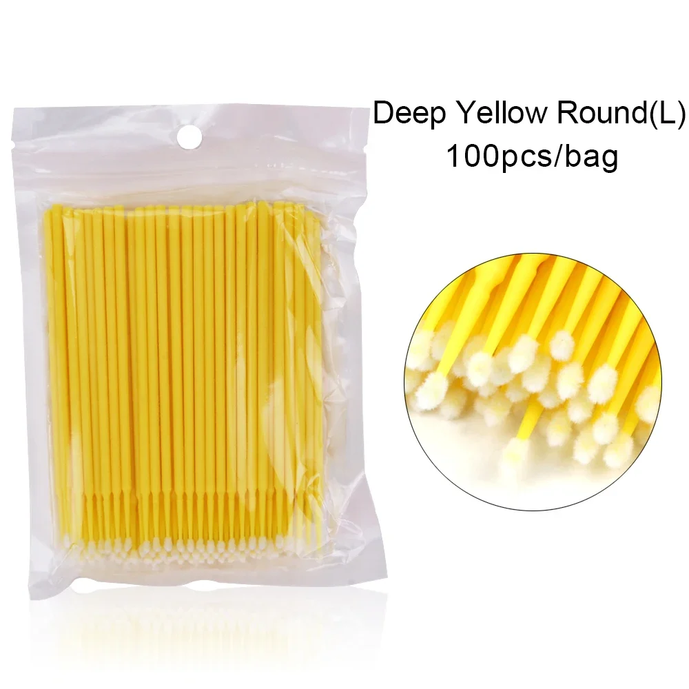 100Pcs/bag Disposable Eyelash  - Eyelash Extension Remover 评论和价格