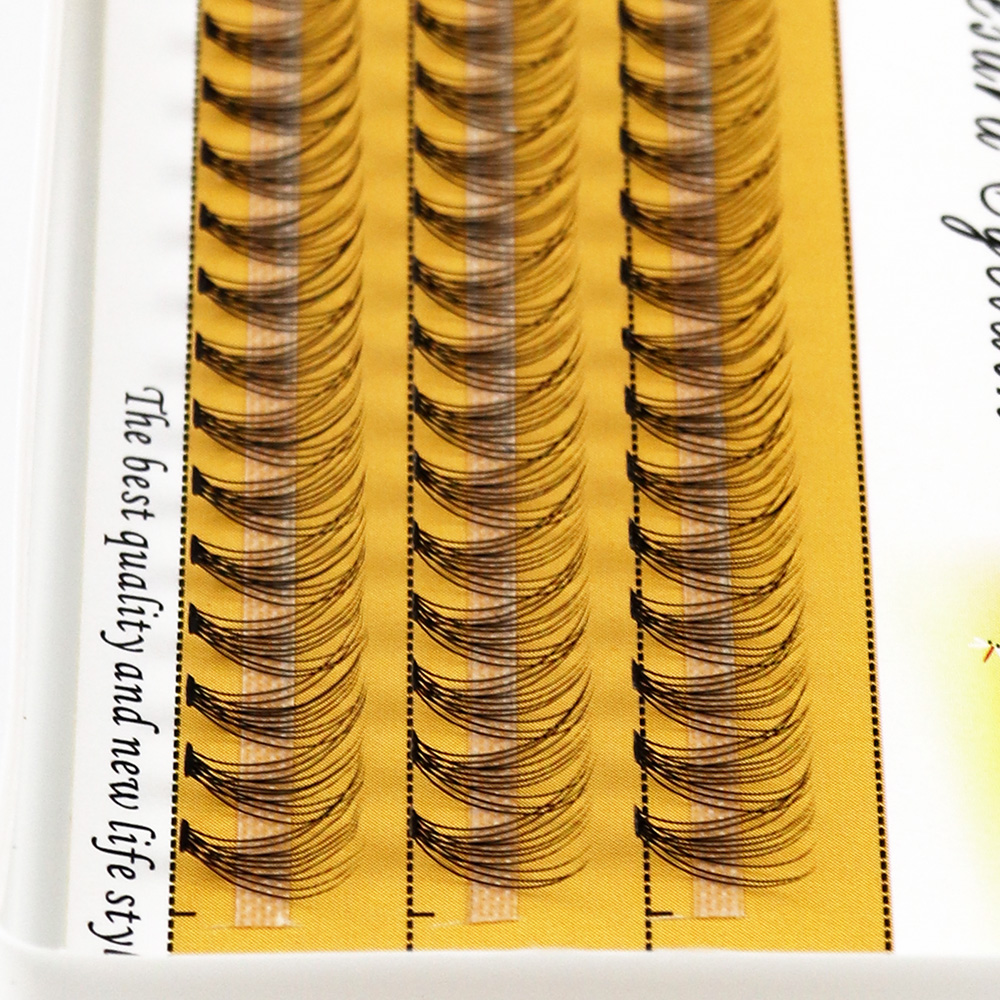 10D Faux Mink Eyelash Clusters - Eyelash Extension Review 评论和价格