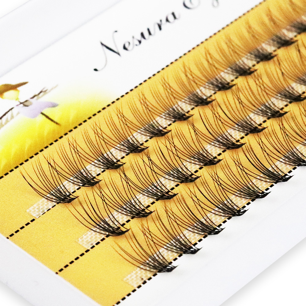 10D Faux Mink Eyelash Clusters - Eyelash Extension Review 评论和价格