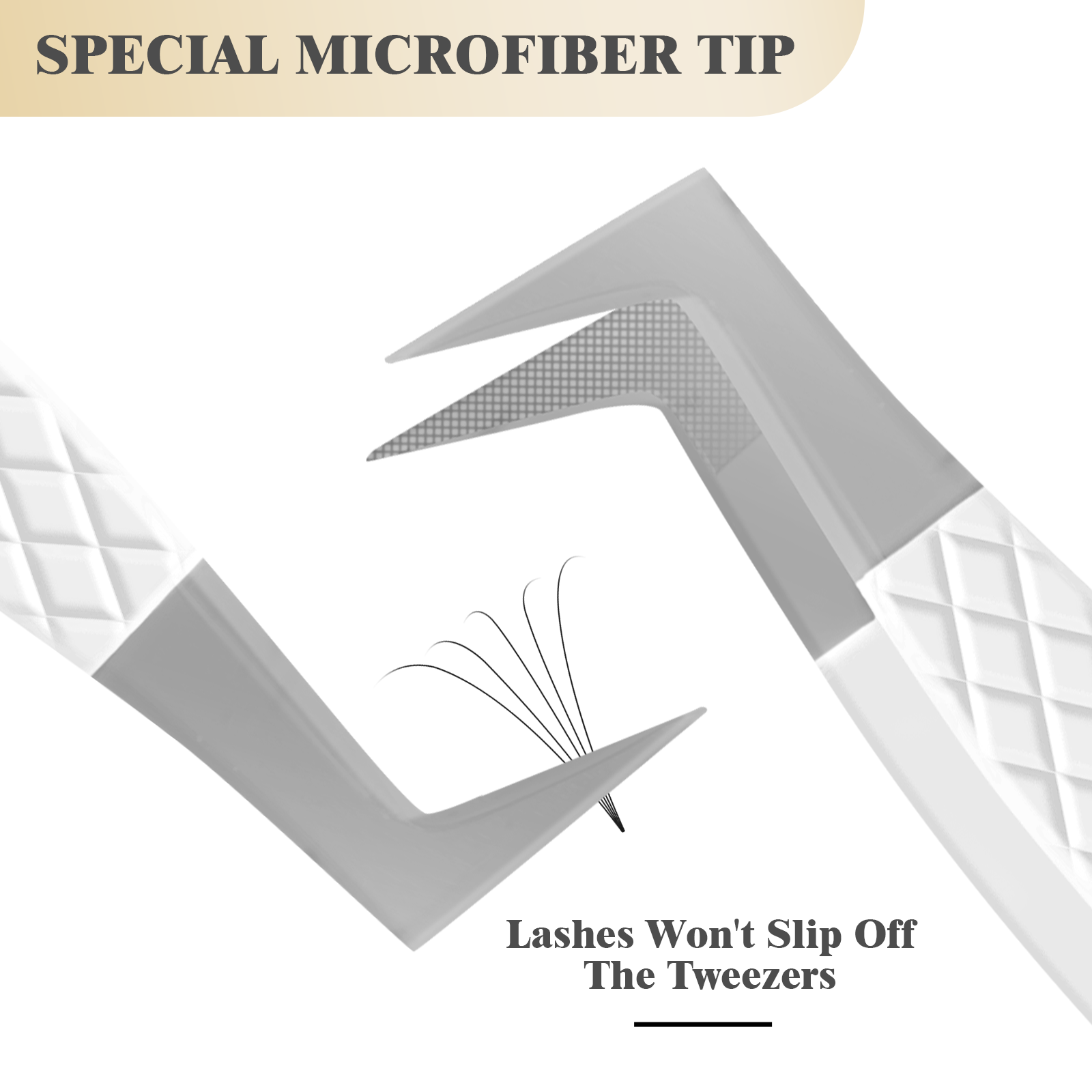 Eyelash Extensions Tweezers  W - Eyelash Extension Logo 评论和价格