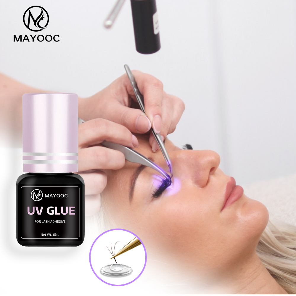 MAYOOC Fast Drying 0.1S UV Eye - Eyelash Extension Logo 评论和价格
