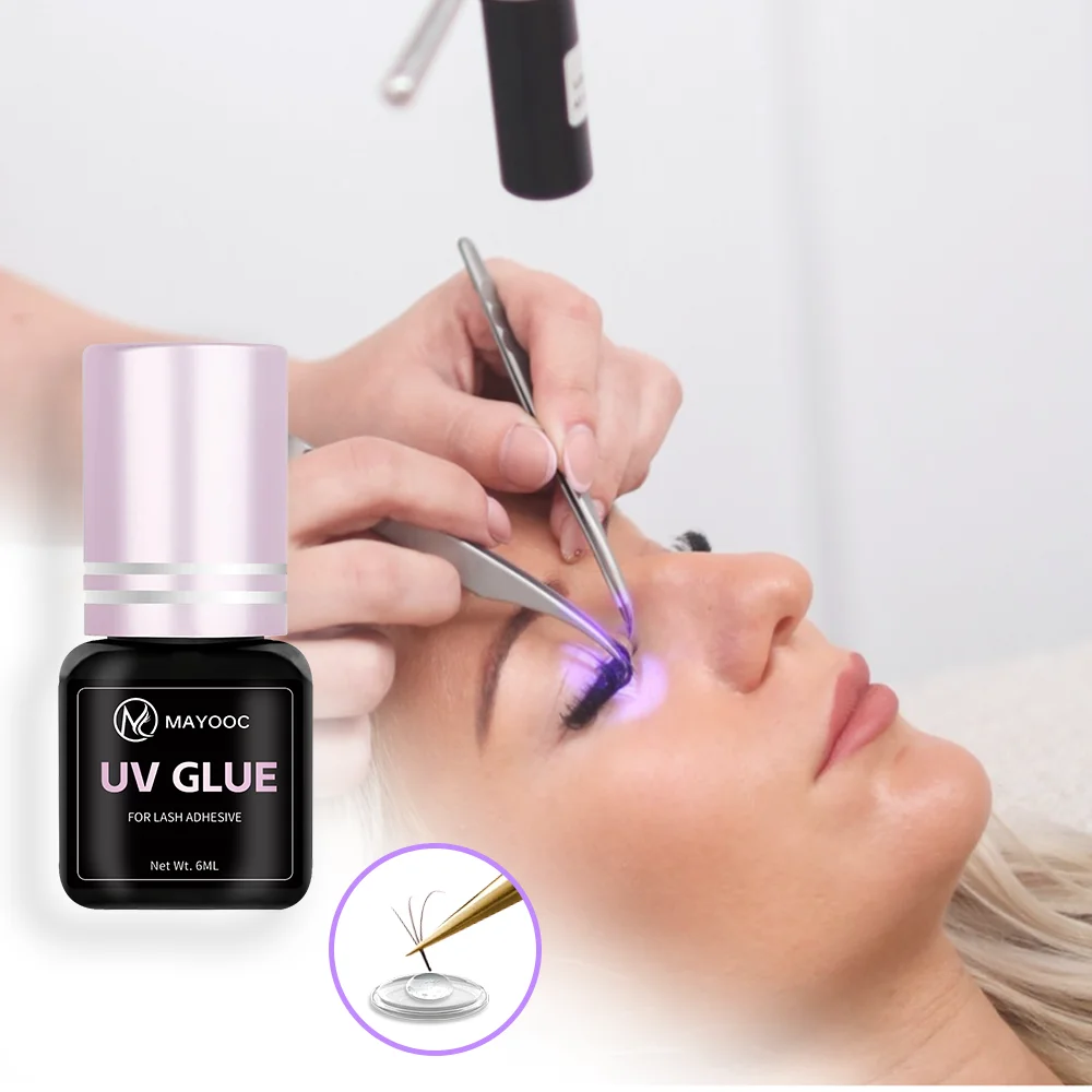 MAYOOC Fast Drying 0.1S UV Eye - Eyelash Extension Logo 评论和价格