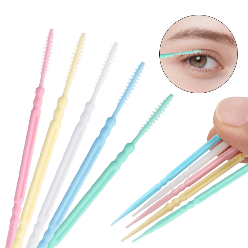 300Pcs Per Bottle Double Head  - Micro Brush Applicator 评论和价格