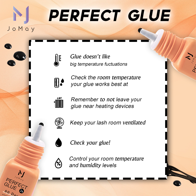 JOMAY Eyelash Extension Glue 0 - Eyelash Extension Glue For Sensitive Eyes 评论和价格