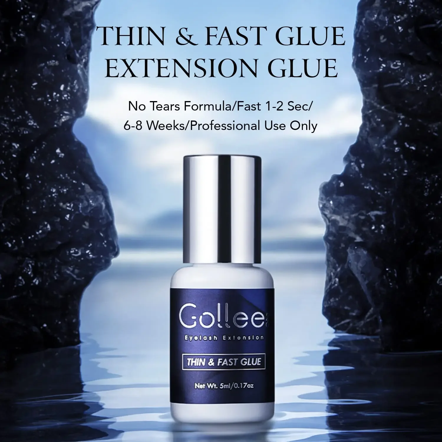 Gollee for Sensitive Eyes 5ml  - Eyelash Extension Glue For Sensitive Eyes 评论和价格