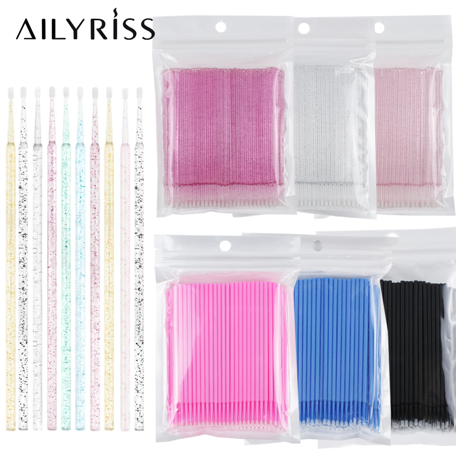 500pcs/lot Disposable Applicat - Micro Brush Applicator 评论和价格