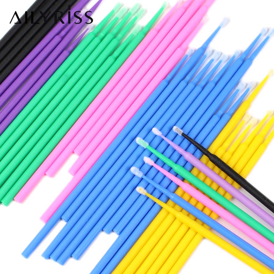 500pcs/lot Disposable Applicat - Micro Brush Applicator 评论和价格