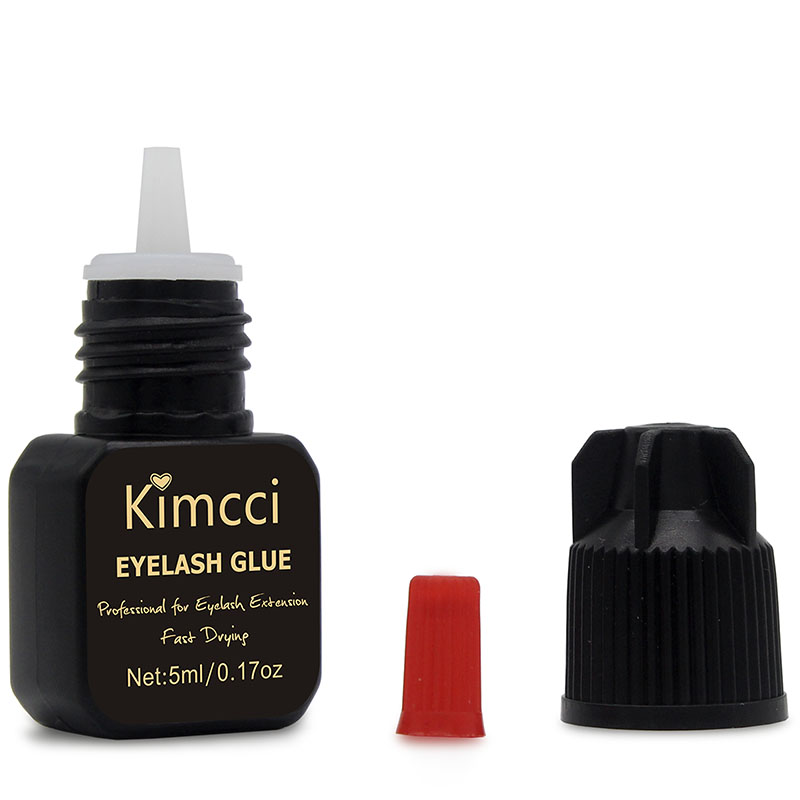 Kimcci Individual Eyelash Glue - Eyelash Extension Glue For Sensitive Eyes 评论和价格