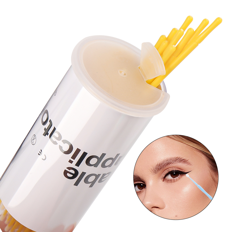 100pcs Disposable Eyelash Brus - Micro Brush Applicator 评论和价格