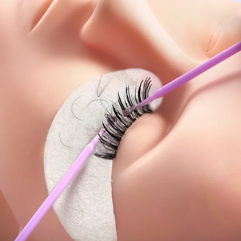 micro swabs for eyelash extens - Micro Brush Applicator 评论和价格