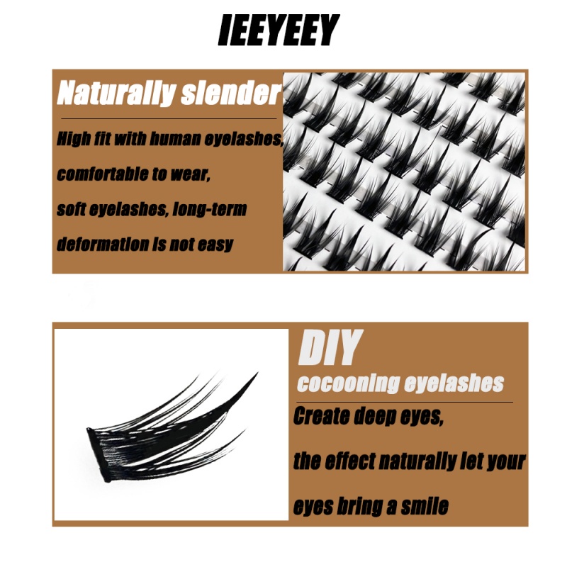 Russian Mink Eyelash Cluster 1 - Eyelash Extension Review 评论和价格