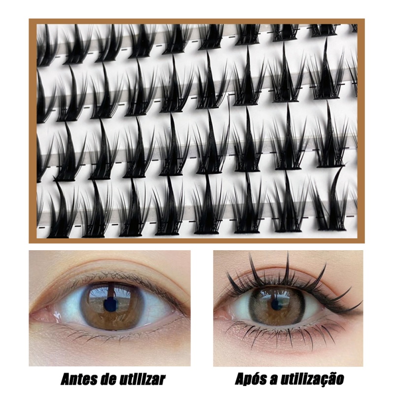 Russian Mink Eyelash Cluster 1 - Eyelash Extension Review 评论和价格