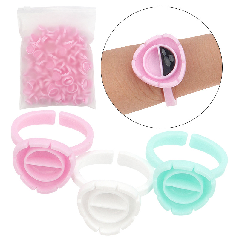 100Pcs Disposable Eyelash Exte - Eyelash Extension Double Lash 评论和价格