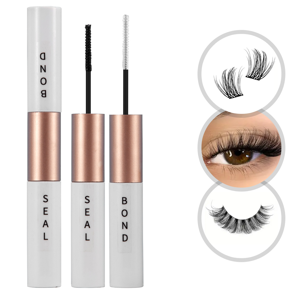 False eyelash glue waterproof  - Eyelash Extension Glue For Sensitive Eyes 评论和价格