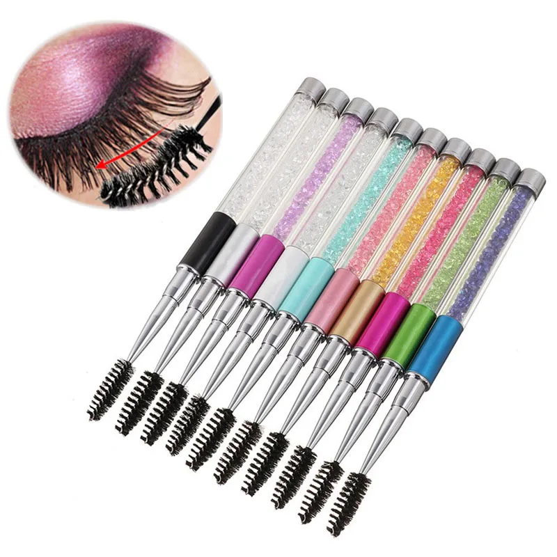 Rhinestone Handle Lash Brush R - Micro Brush Applicator 评论和价格