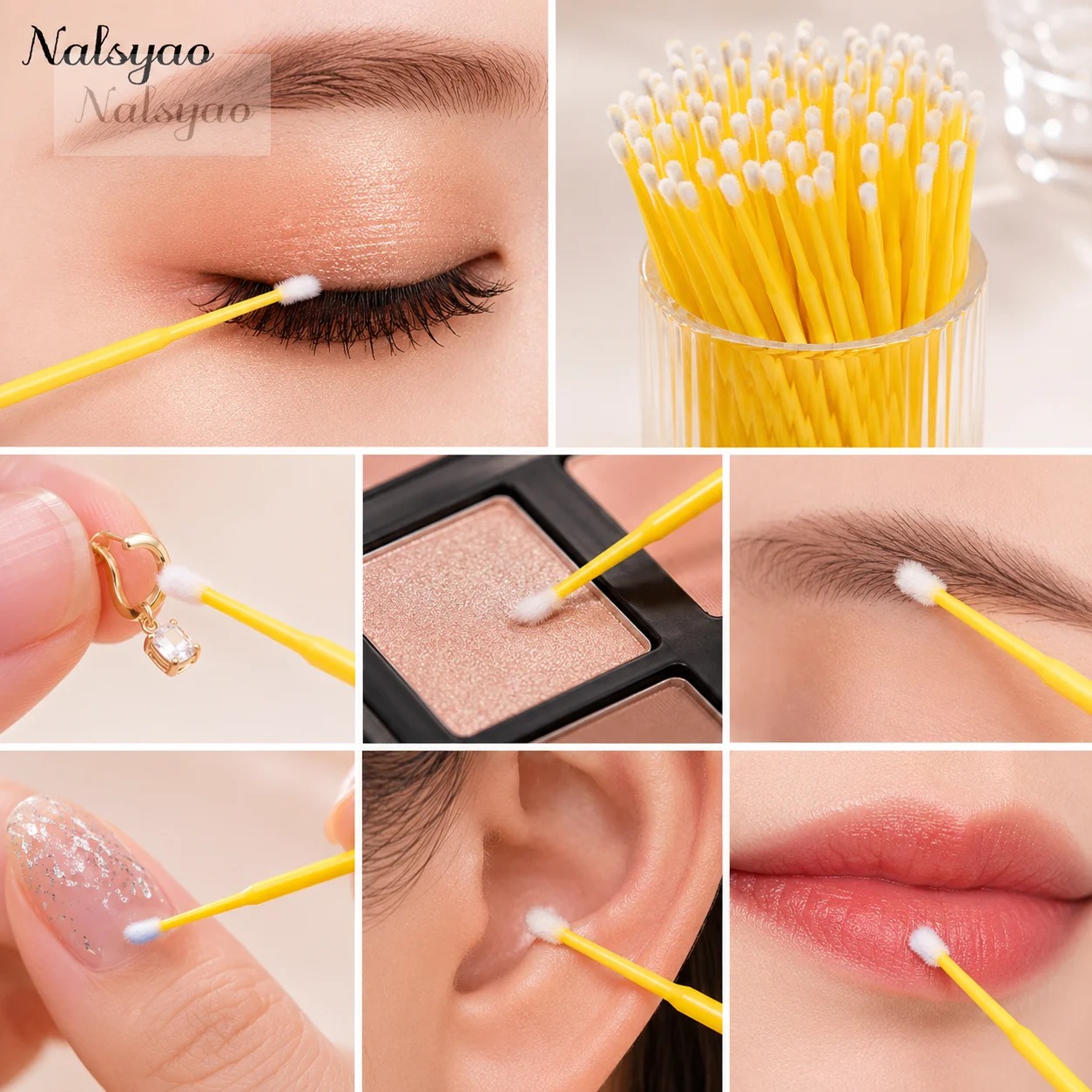 500pcs Eyelash Extension Clean - Eyelash Extension Remover 评论和价格