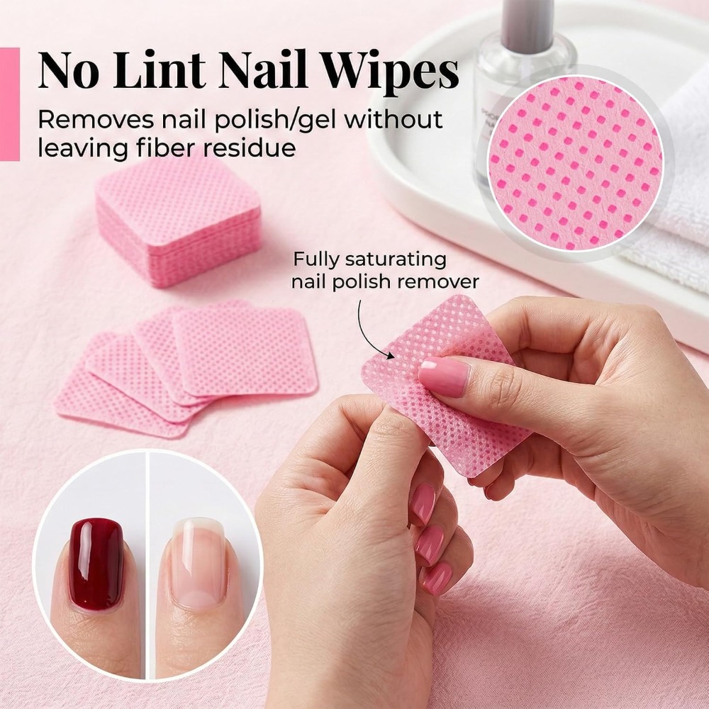Lint Free Nail Wipes for Gel P - Eyelash Extension Remover 评论和价格