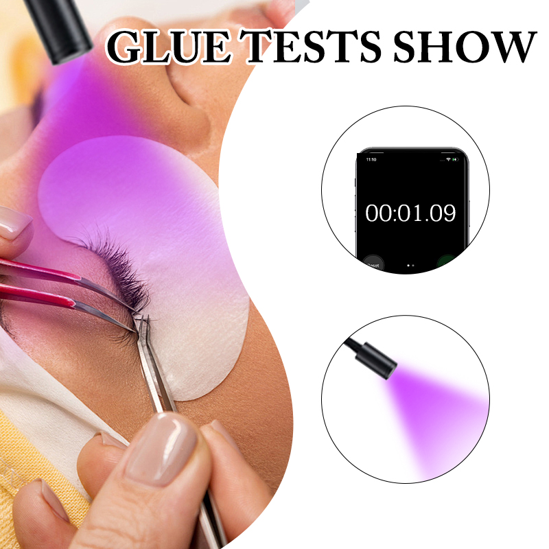TPO-FREE 5ml UV Eyelash Extens - Eyelash Extension Glue For Sensitive Eyes 评论和价格
