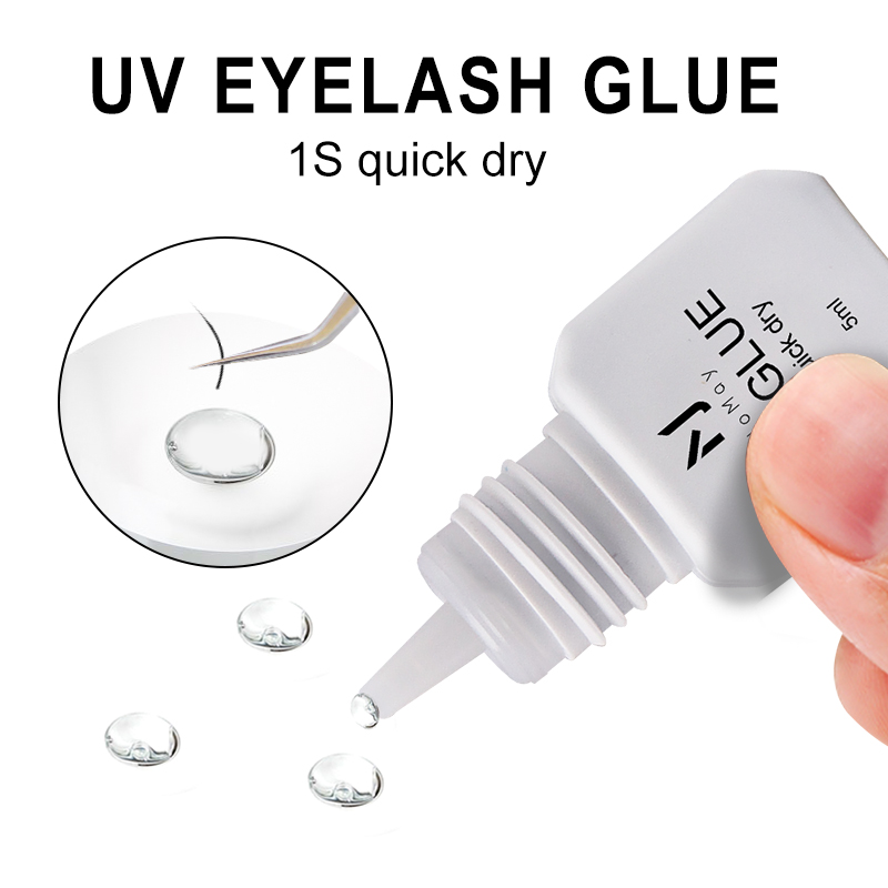 JOMAY UV Glue 0.5S Eyelash Glu - Eyelash Extension Glue For Sensitive Eyes 评论和价格