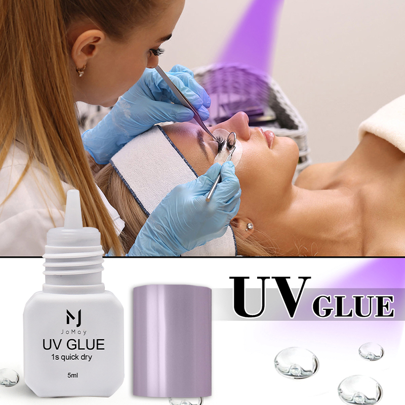 JOMAY UV Glue 0.5S Eyelash Glu - Eyelash Extension Glue For Sensitive Eyes 评论和价格