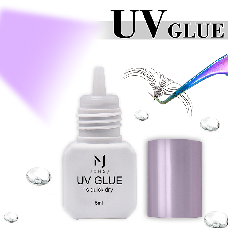 JOMAY UV Glue 0.5S Eyelash Glu - Eyelash Extension Glue For Sensitive Eyes 评论和价格