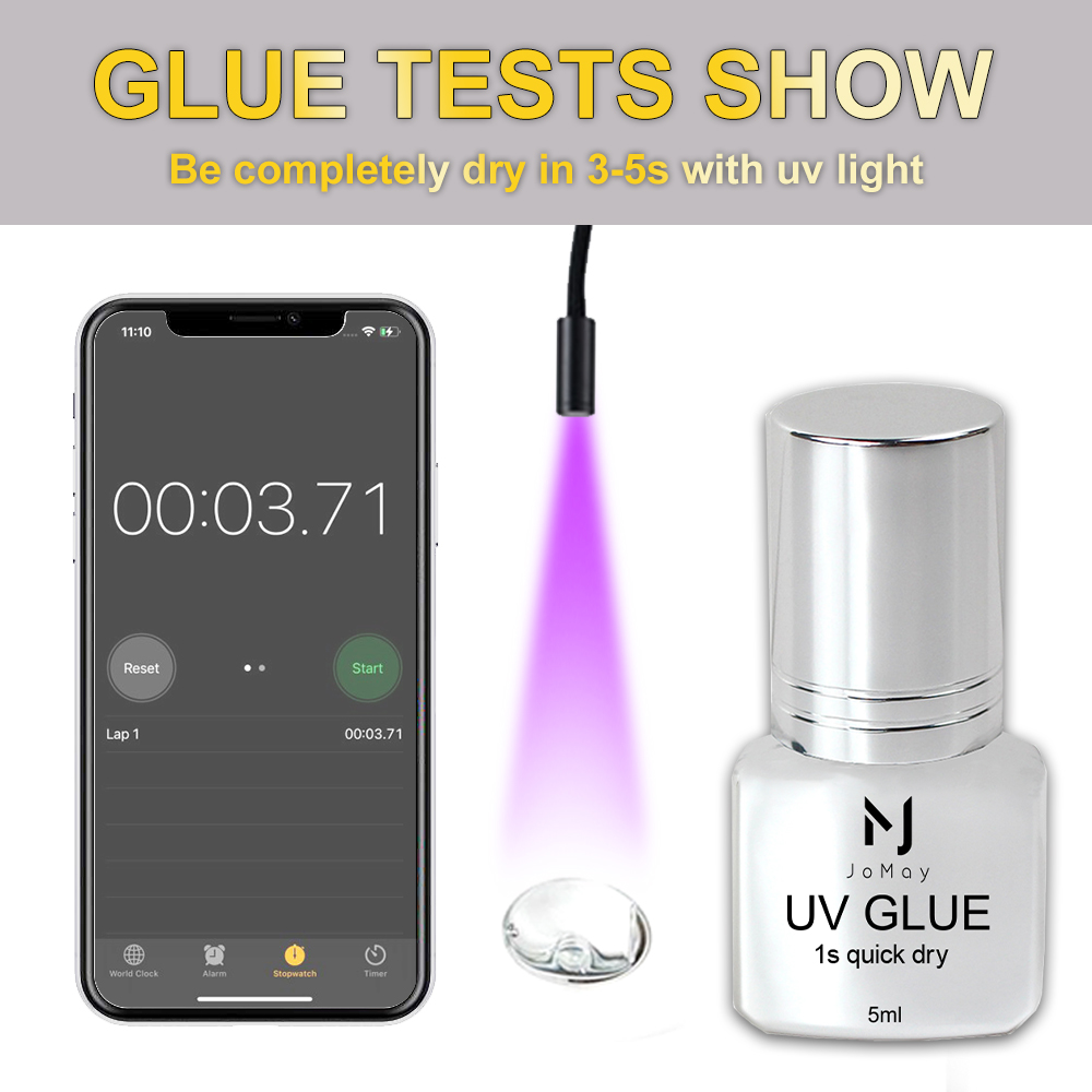 JOMAY Glue Eyelash Extension U - Eyelash Extension Glue For Sensitive Eyes 评论和价格