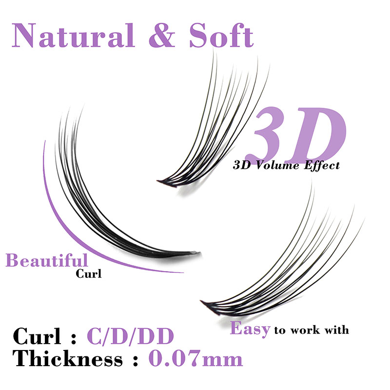 Kimcci C/D/DD Curl Mix Length  - Eyelash Extension Review 评论和价格