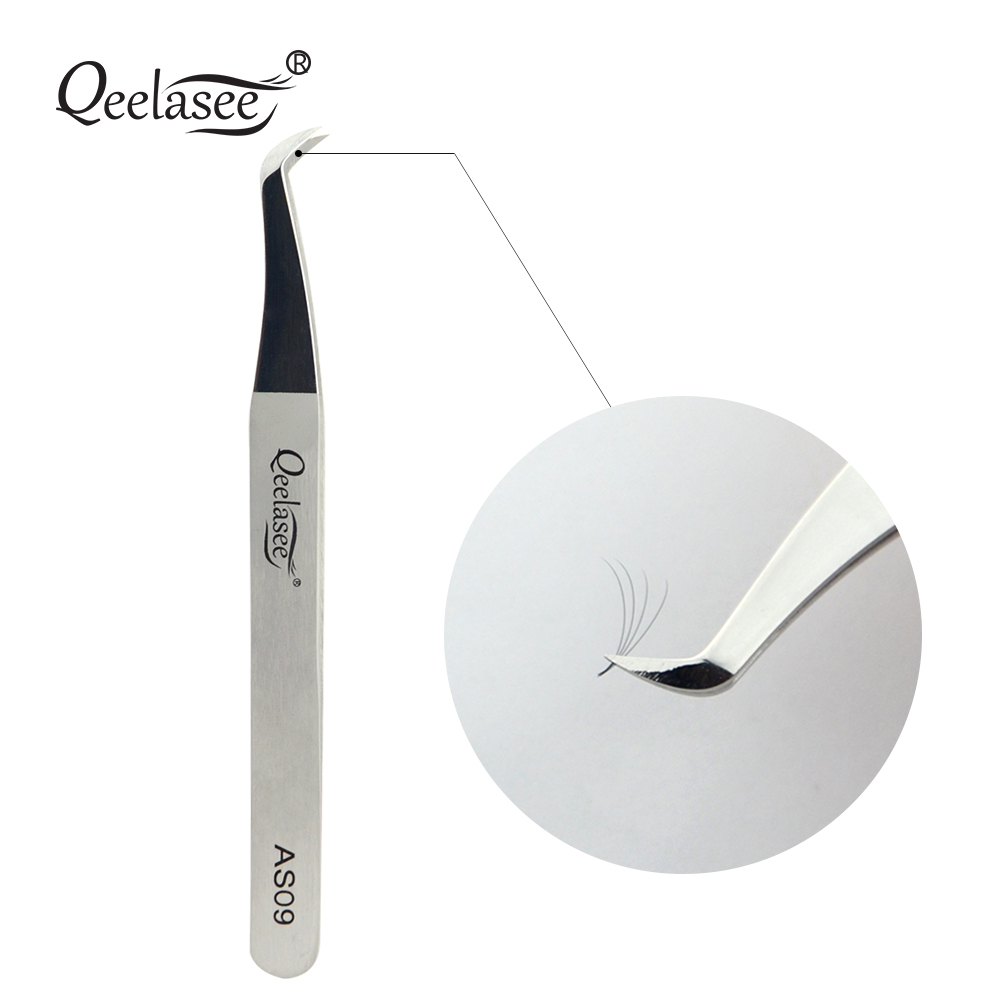 Qeelasee AS09 Stainless Steel  - Eyelash Extension Logo 评论和价格