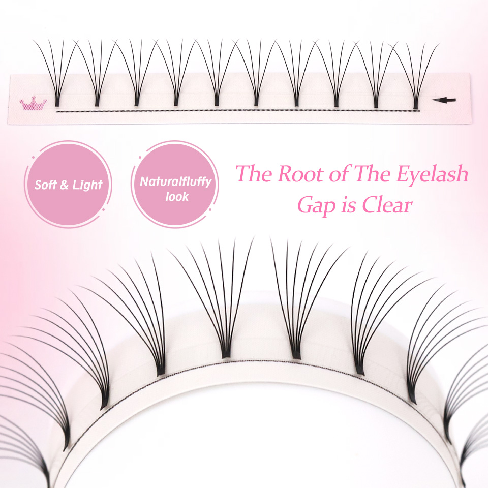 Rujade Premade Volume Fans Sho - Eyelash Extension Review 评论和价格