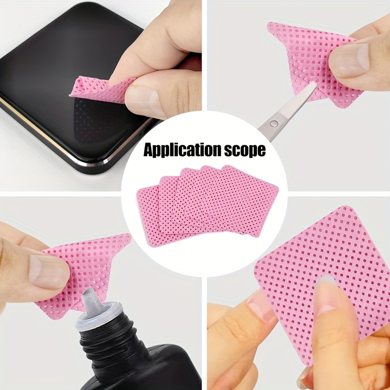 50/100/200pcs Lint-Free Nail W - Eyelash Extension Remover 评论和价格