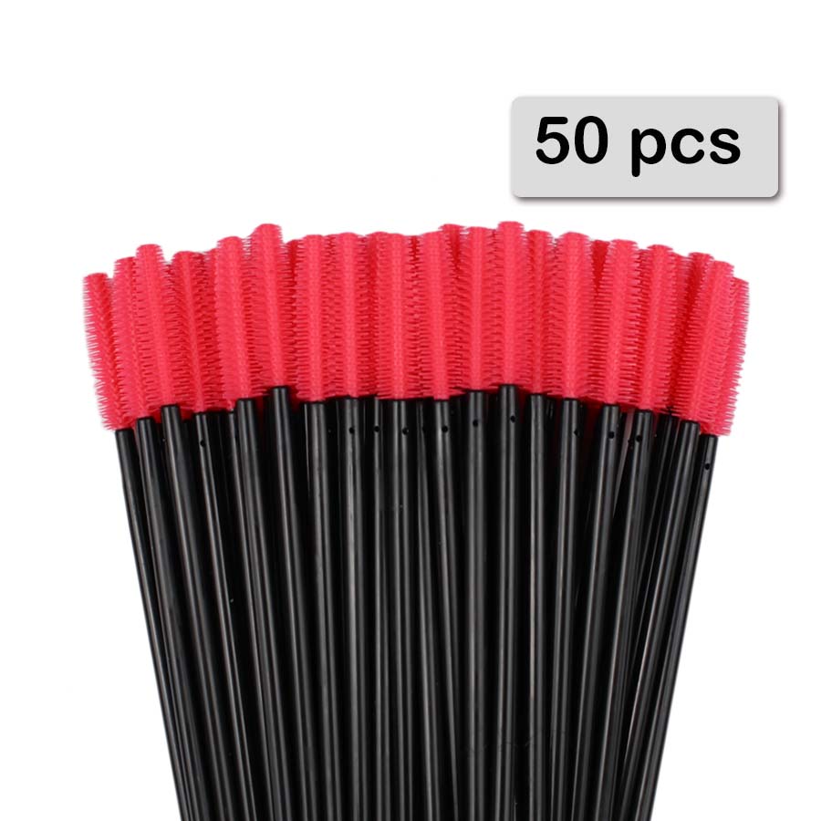 50pcs Silicone Mascara Wands A - Micro Brush Applicator 评论和价格