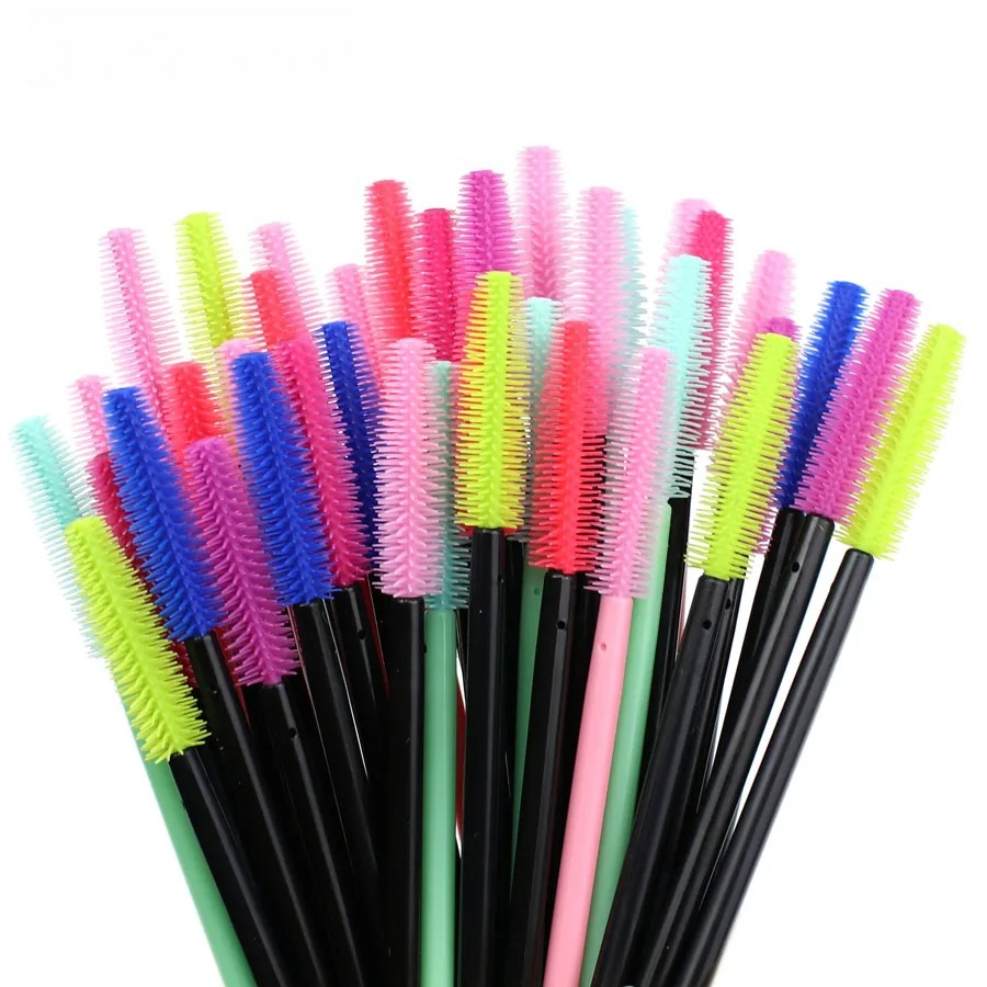 50pcs Silicone Mascara Wands A - Micro Brush Applicator 评论和价格