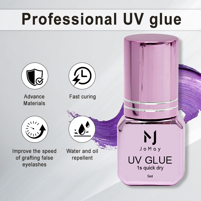 JOMAY 3 Bottles Fast Drying UV - Eyelash Extension Glue For Sensitive Eyes 评论和价格