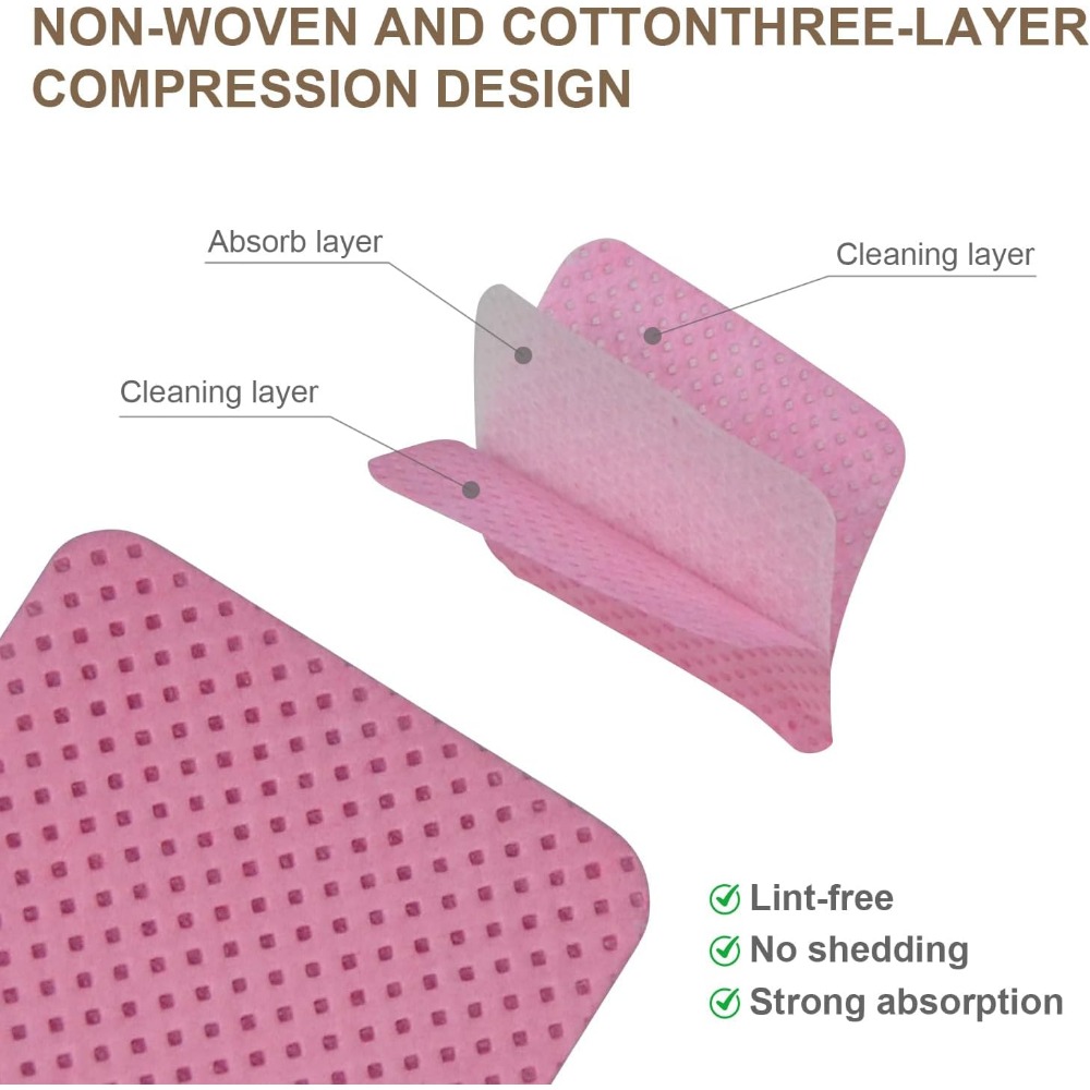 150 Pcs Soft Absorbent Lint-Fr - Eyelash Extension Remover 评论和价格