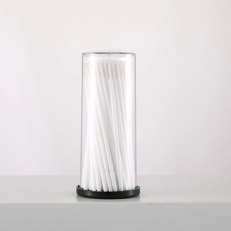100pcs Long Head White Color D - Micro Brush Applicator 评论和价格