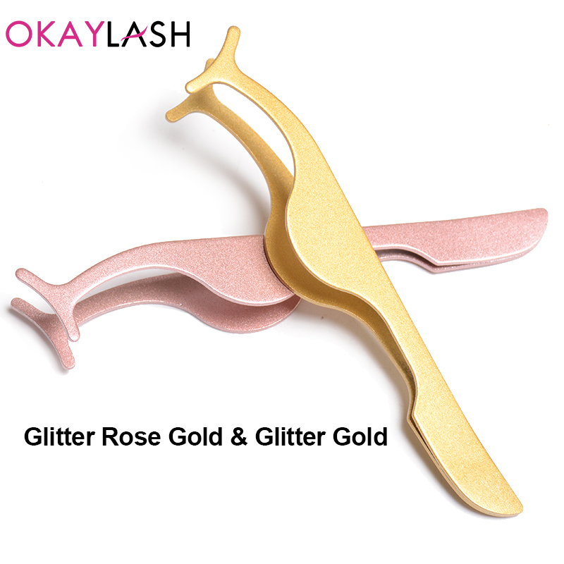 OKAYLASH Stainless Gold False  - Eyelash Extension Logo 评论和价格